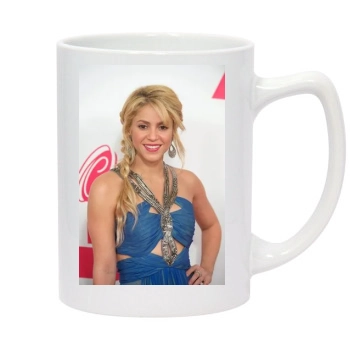 Shakira 14oz White Statesman Mug