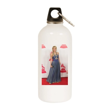 Shakira White Water Bottle With Carabiner