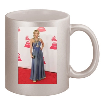 Shakira 11oz Metallic Silver Mug