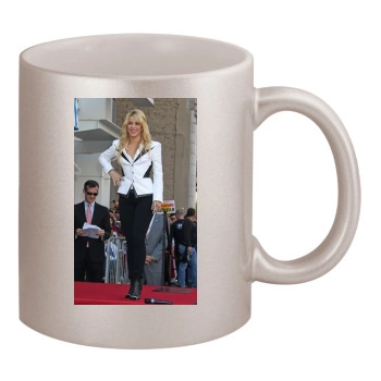 Shakira 11oz Metallic Silver Mug