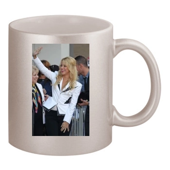 Shakira 11oz Metallic Silver Mug