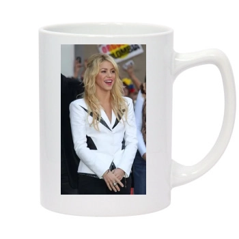 Shakira 14oz White Statesman Mug