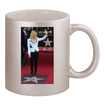 Shakira 11oz Metallic Silver Mug