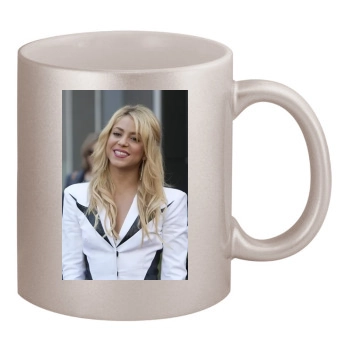 Shakira 11oz Metallic Silver Mug