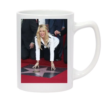 Shakira 14oz White Statesman Mug