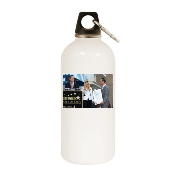 Shakira White Water Bottle With Carabiner