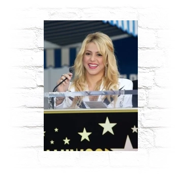 Shakira Metal Wall Art