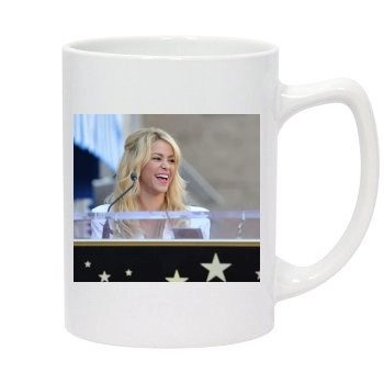 Shakira 14oz White Statesman Mug