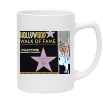 Shakira 14oz White Statesman Mug