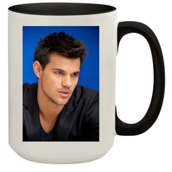 Taylor Lautner 15oz Colored Inner & Handle Mug