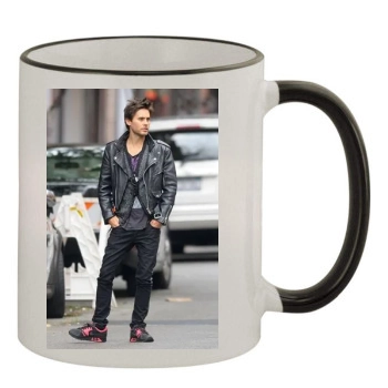 Jared Leto 11oz Colored Rim & Handle Mug