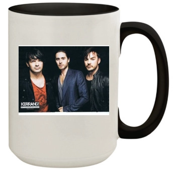 Jared Leto 15oz Colored Inner & Handle Mug