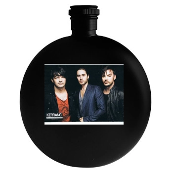 Jared Leto Round Flask