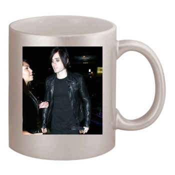 Jared Leto 11oz Metallic Silver Mug