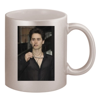 Jared Leto 11oz Metallic Silver Mug