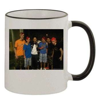 Jared Leto 11oz Colored Rim & Handle Mug