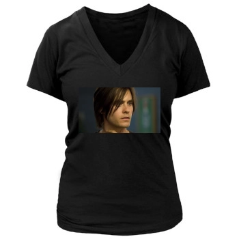 Jared Leto Women's Deep V-Neck TShirt