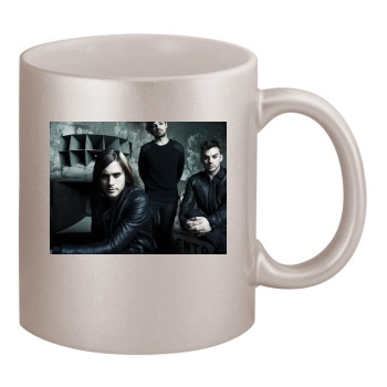 Jared Leto 11oz Metallic Silver Mug