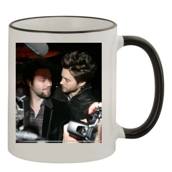 Jared Leto 11oz Colored Rim & Handle Mug