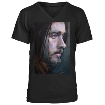 Jared Leto Men's V-Neck T-Shirt