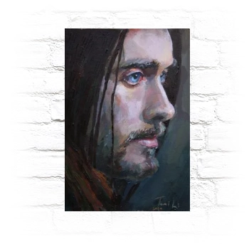 Jared Leto Metal Wall Art