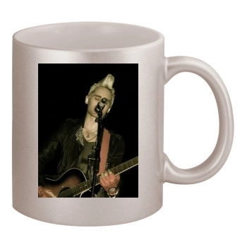 Jared Leto 11oz Metallic Silver Mug