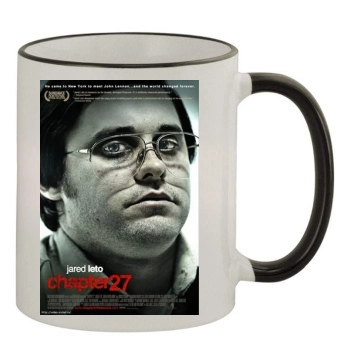 Jared Leto 11oz Colored Rim & Handle Mug