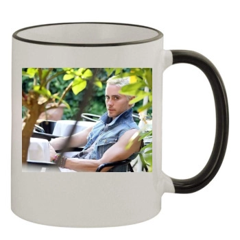 Jared Leto 11oz Colored Rim & Handle Mug