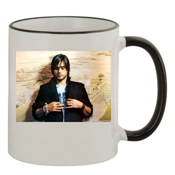 Jared Leto 11oz Colored Rim & Handle Mug