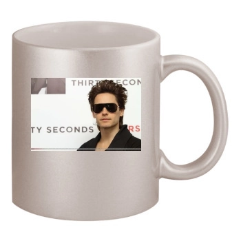 Jared Leto 11oz Metallic Silver Mug