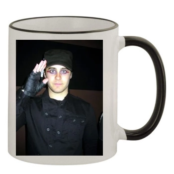 Jared Leto 11oz Colored Rim & Handle Mug