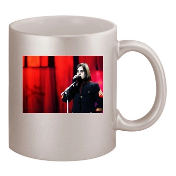 Jared Leto 11oz Metallic Silver Mug