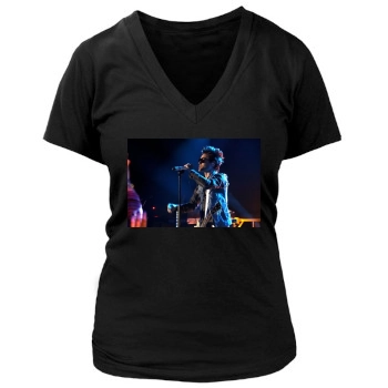 Jared Leto Women's Deep V-Neck TShirt