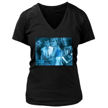 Jared Leto Women's Deep V-Neck TShirt