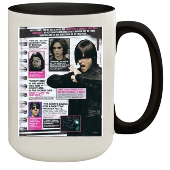 Jared Leto 15oz Colored Inner & Handle Mug