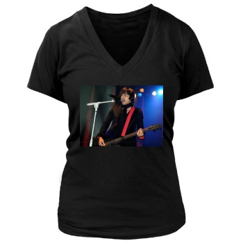 Jared Leto Women's Deep V-Neck TShirt