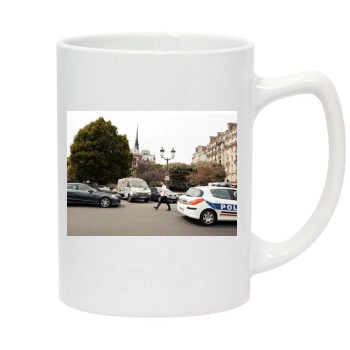 Jared Leto 14oz White Statesman Mug