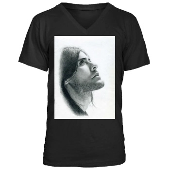 Jared Leto Men's V-Neck T-Shirt