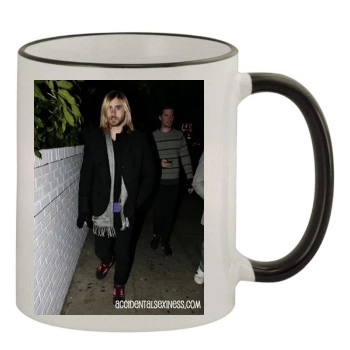 Jared Leto 11oz Colored Rim & Handle Mug