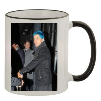 Jared Leto 11oz Colored Rim & Handle Mug