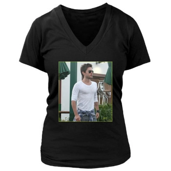 Jared Leto Women's Deep V-Neck TShirt