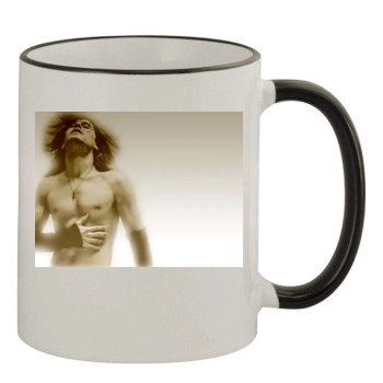 Jared Leto 11oz Colored Rim & Handle Mug