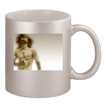 Jared Leto 11oz Metallic Silver Mug