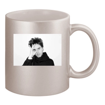 Jared Leto 11oz Metallic Silver Mug