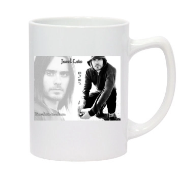 Jared Leto 14oz White Statesman Mug