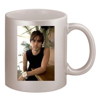 Jared Leto 11oz Metallic Silver Mug