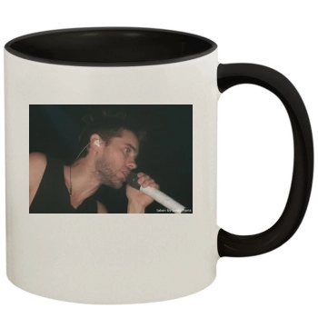 Jared Leto 11oz Colored Inner & Handle Mug