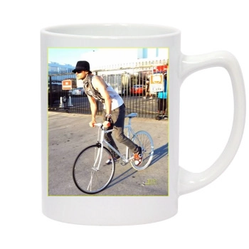 Jared Leto 14oz White Statesman Mug