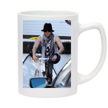 Jared Leto 14oz White Statesman Mug