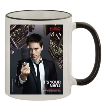 Jared Leto 11oz Colored Rim & Handle Mug